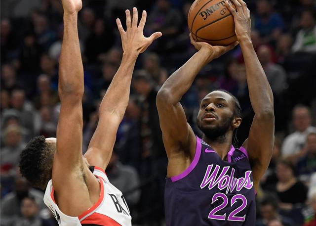  戈贝尔盖帽盛宴森林狼力克开拓者捍卫主场尊