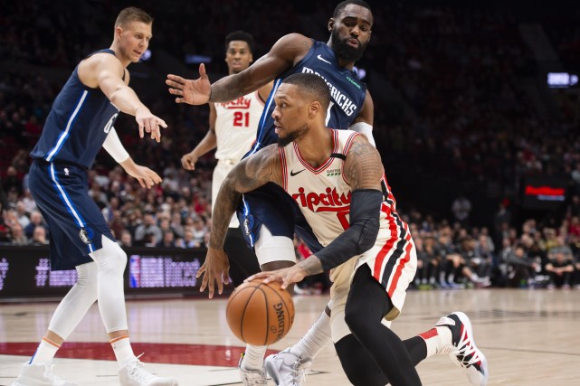  波尔津吉斯盖帽盛宴独行侠防守困住勇士